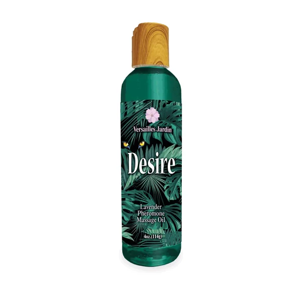 Desire Pheromone Massage Oil 4 Oz - Lavender
