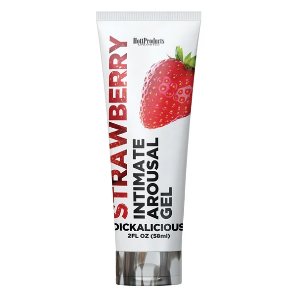 Dickalicious Penis Arousal Cream - Strawberry 2oz