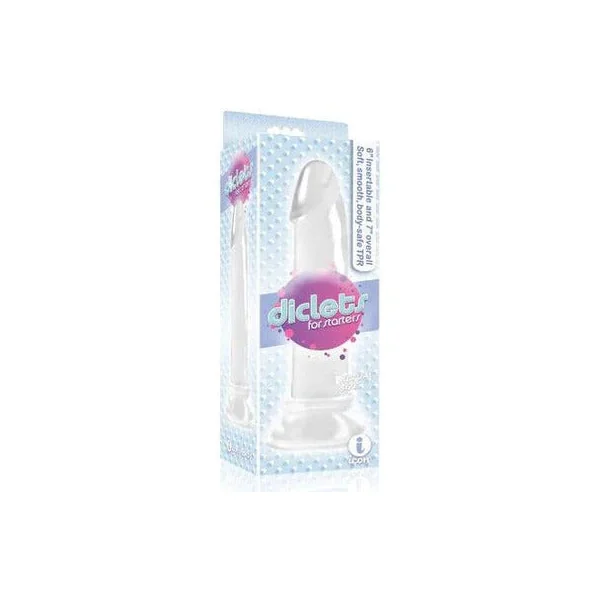 Diclets Jelly Dildo 7" by Icon