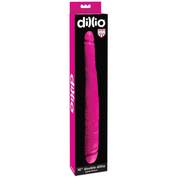 Dillio 16" Double Dillio - Pink