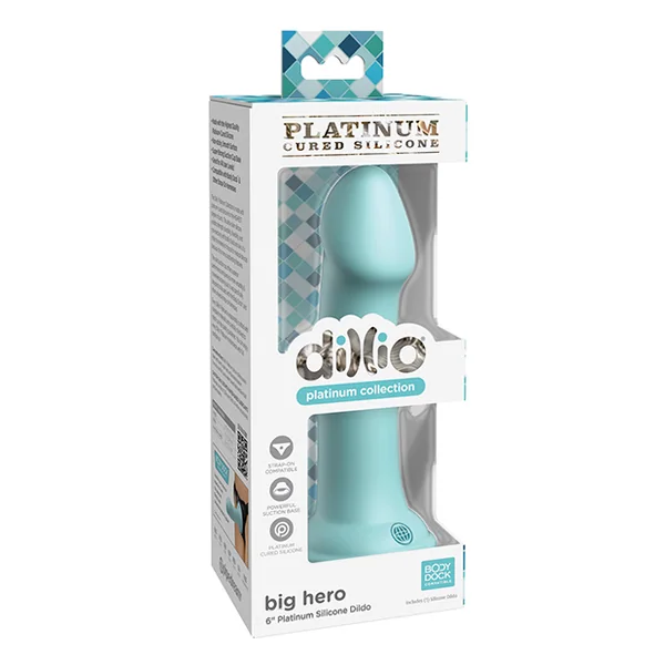 DILLIO PLATINUM 6IN BIG HERO TEAL