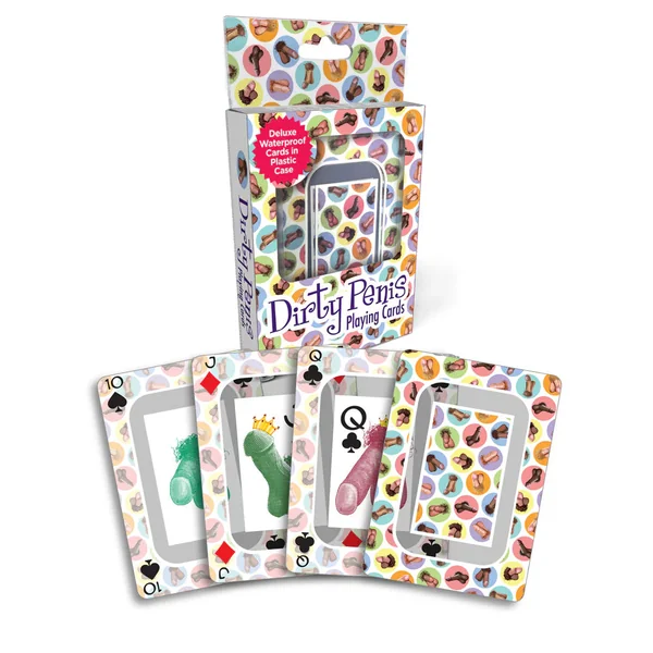 Dirty Penis Waterproof Playing Cards by Little Genie