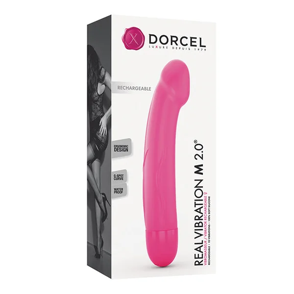 Dorcel Real Vibration M 8.6" Rechargeable - Pink