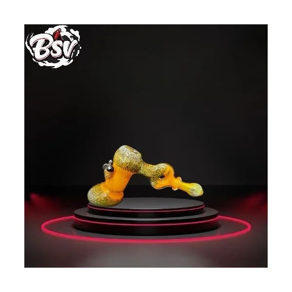 Double Honey Bee With Donut Hammer Bubbler