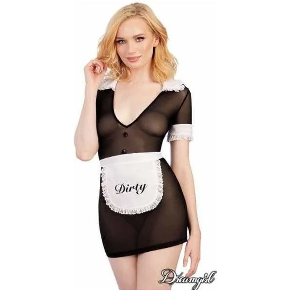 Dreamgirl Lingerie - Sexy Maid Costume 11532