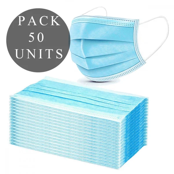 DREAMLOVE - MASKS 3 LAYERS APPROVED COVID-19 CE- 50 UNITS