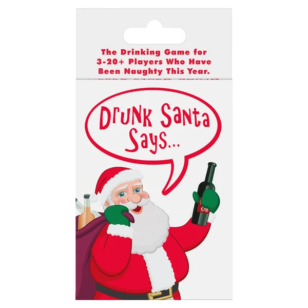 Drunk Santa Says... Christmas Drinking Card Game
