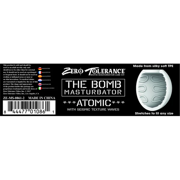 (D)THE BOMB MASTURBATOR ATOMIC