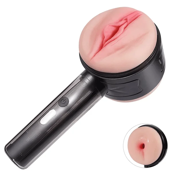 Dual Open-Ended Penis Pocket Pussycats Blowjob Sex Machine