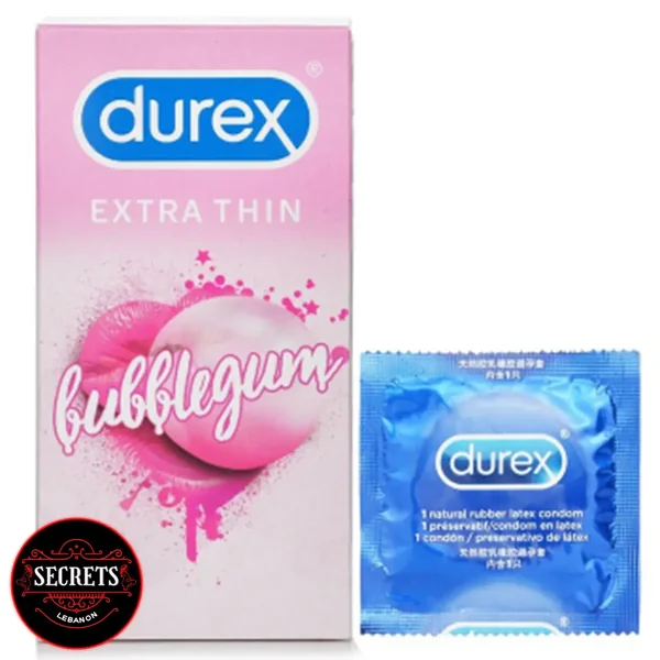 Durex Extra Thin “Bubblegum” Condoms