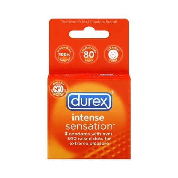 Durex Intense Sensation - 3 Pack