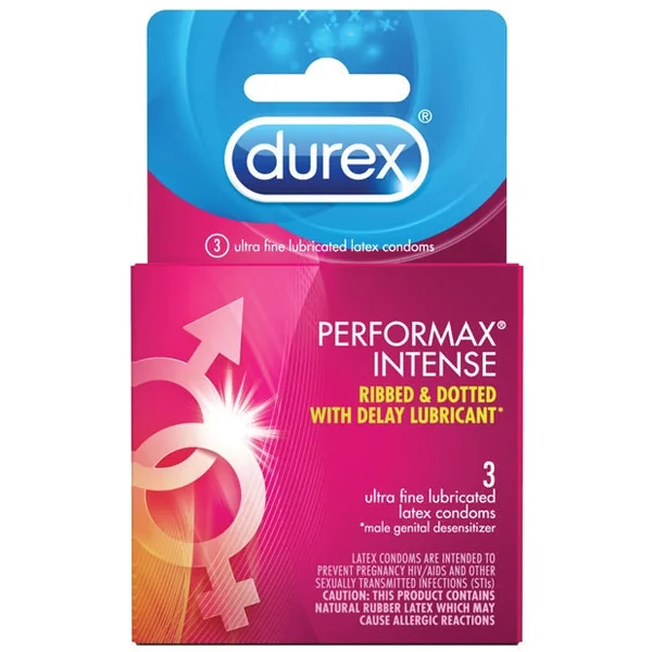 Durex Performance Intense Condom - Box Of 3