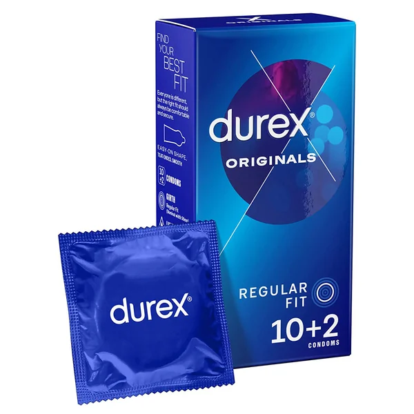 Durex Regular Classic Latex Condoms