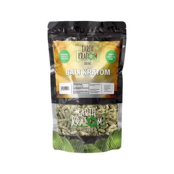 Earth Kratom 1000ct Capsules Bali