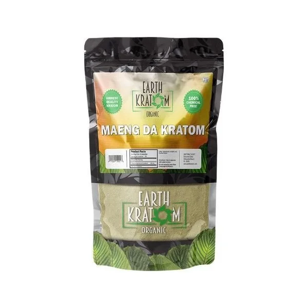Earth Kratom 1000ct Capsules Maeng Da
