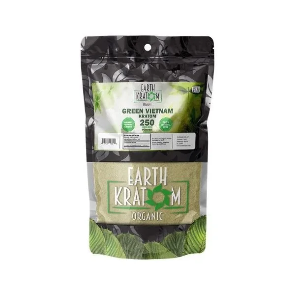 Earth Kratom 250g Powder Green Vietnam