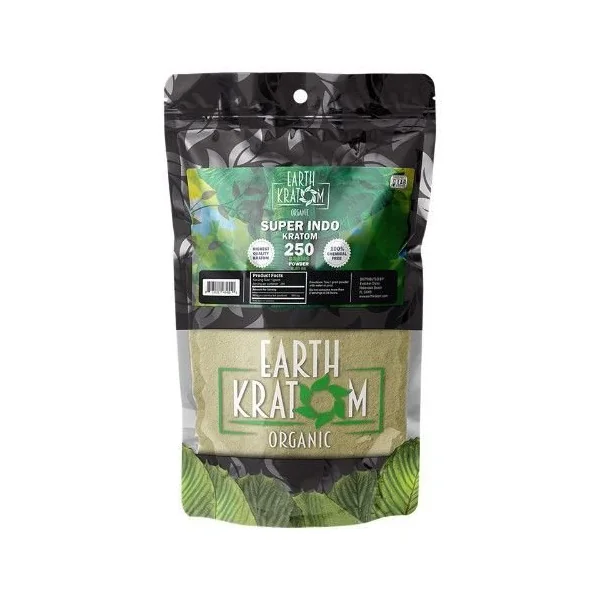 Earth Kratom 250g Powder Super Indo