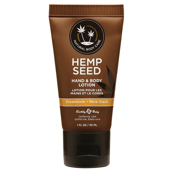 Earthly Body Hemp Seed Hand & Body Lotion - Dreamsicle 1oz