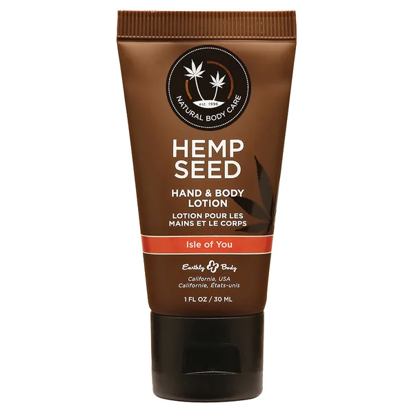 Earthly Body Hemp Seed Hand & Body Lotion - Isle of You 1oz