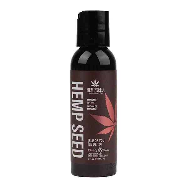 Earthly Body Hemp Seed Massage Lotion – 2 oz Isle of You