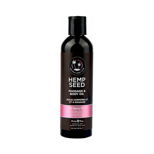 Earthly Body Hemp Seed Massage Oil