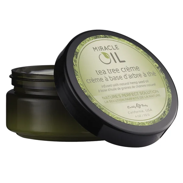 Earthly Body Miracle Oil Tea Tree Creme - 4oz
