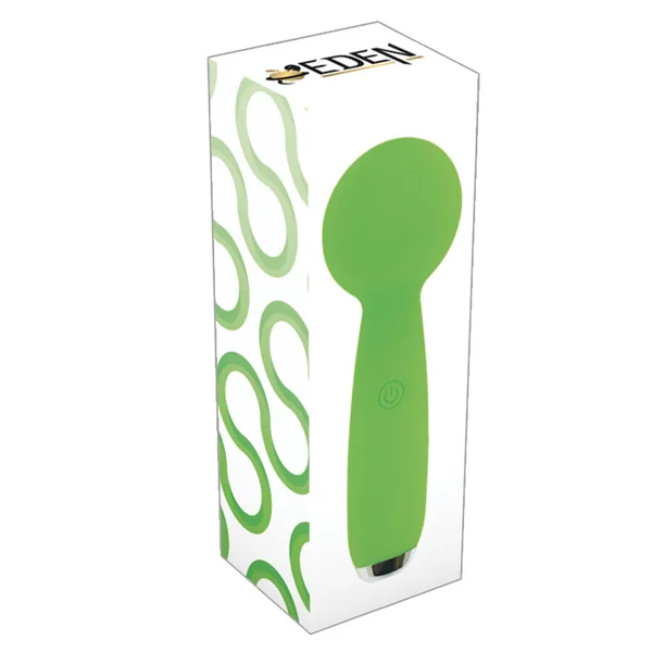 Eden Petites Lil Exclaim Mini Wand Vibrator - Green