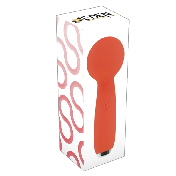Eden Petites Lil Exclaim Mini Wand Vibrator - Orange