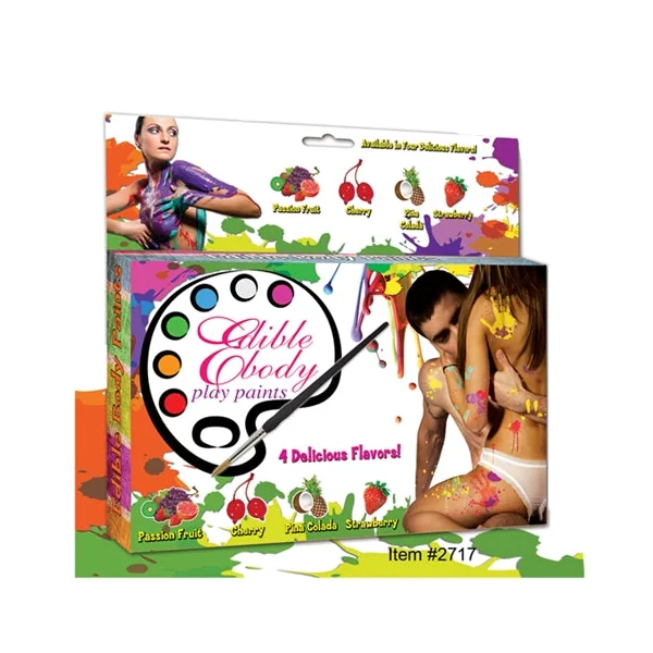 Edible Body Play Paints Kit