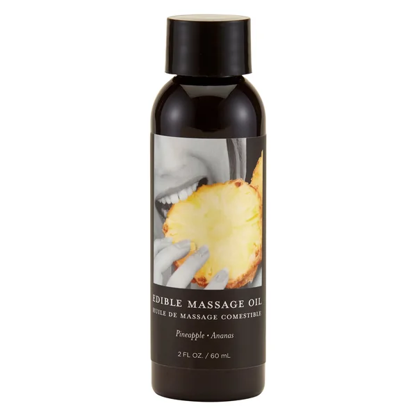 Edible Massage Oil - Pineapple - 2 Fl. Oz.