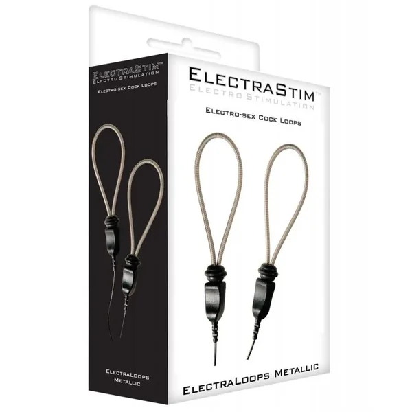 ElectraStim Accessory – Metallic Adjustable Cock Loops