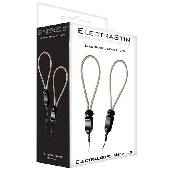 Electrastim Accessory - Metallic Adjustable Cock Loops