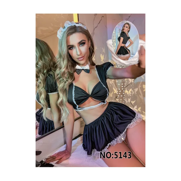 EmberIntimacy Tidy Tease Maid Costume