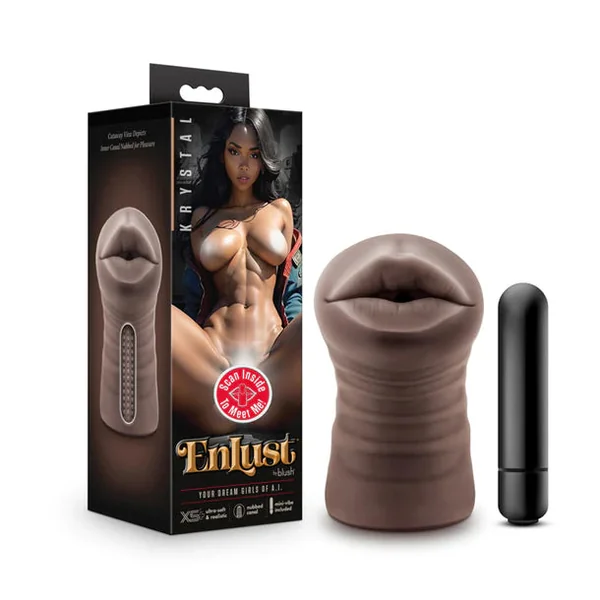 Enlust Krystal Masturbator by Blush Novelties