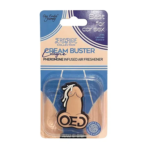 EroRide Cream Buster Pheromone Infused Air Freshener – Cologne