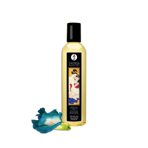 EROTIC MASSAGE OIL ISLAND BLOSSOMS 8 OZ