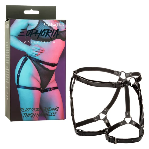 EUPHORIA PLUS SIZE RIDING THIGH HARNESS