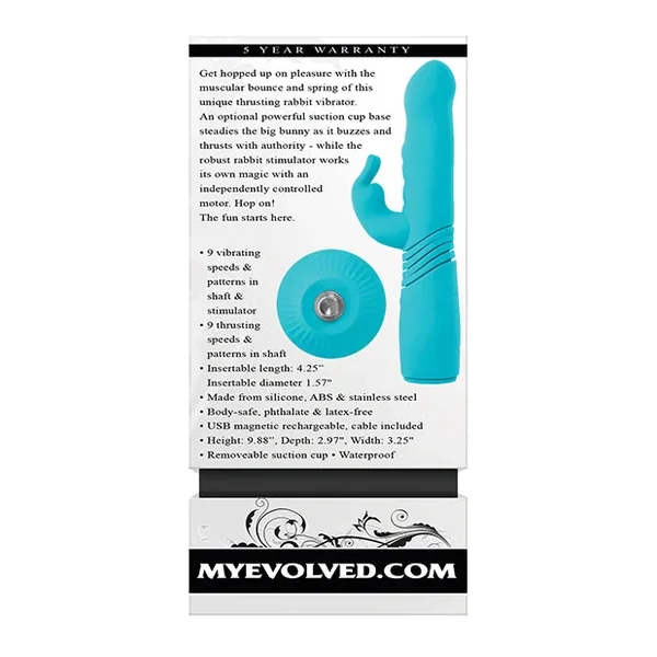 Evolved Bunny Hop – Teal