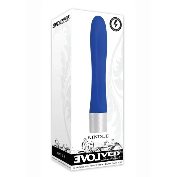 Evolved Novelties Kindle Rigid Vibrator – Blue