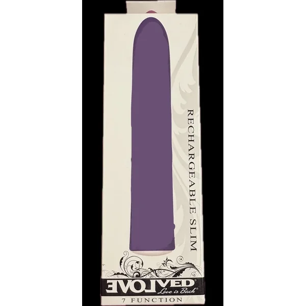 Evolved Novelties Rechargeable Slim Vibe in Purple