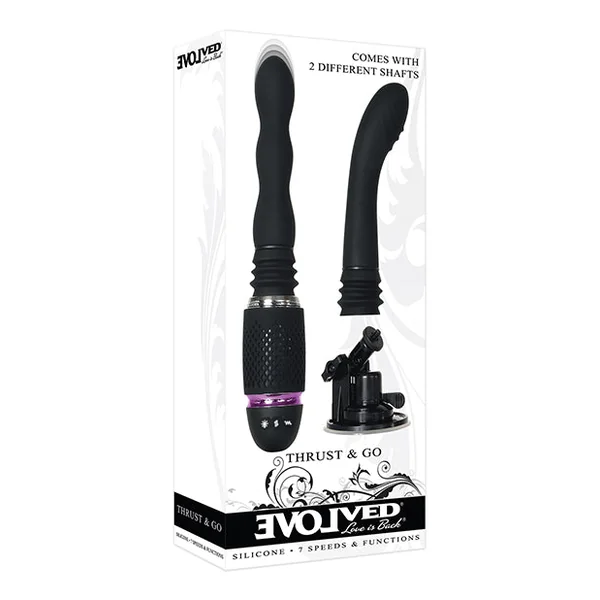 Evolved Thrust & Go Sex Machine - Black