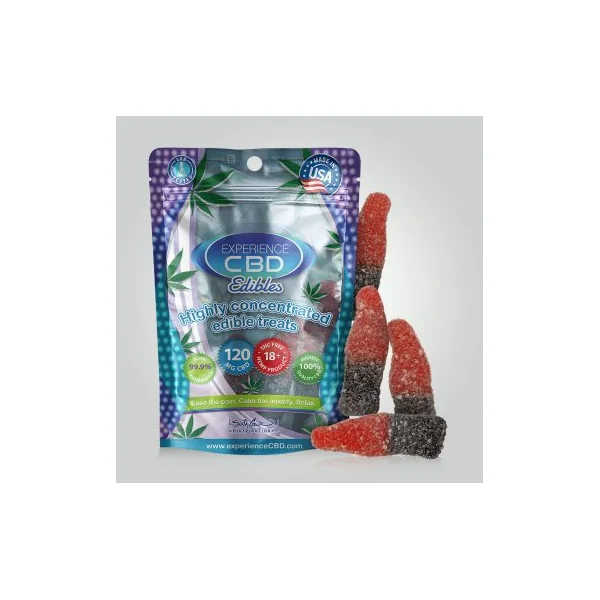 EXPERIENCE CBD 120MG GUMMY COKE BOTTLES 4PC (NET)