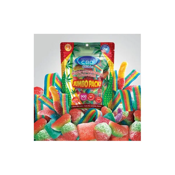 EXPERIENCE CBD 900MG ASSORTED GUMMIES 30PC (NET)
