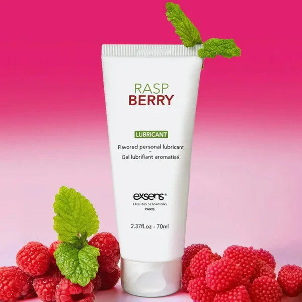 Exsens® Pure Aqua Raspberry Water-Based Lubricant