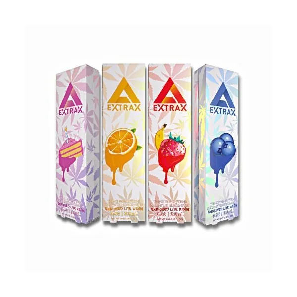 Extrax 3.5g Live Resin Disp THC-X+THC-JD+THC-B+D6+D8 Blueberry K