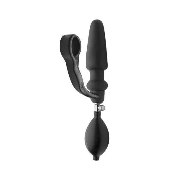 Exxpander Inflatable Plug & Cock Ring With Removable Pump