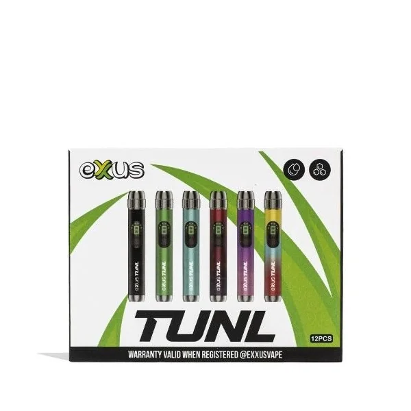 Exxus Yocan TUNL Cartridge Vaporizer 12pk