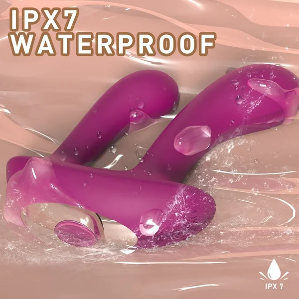 Fantasy Double-Ended Dildo Vibrator - Stimulating Female G-Spot Silicone Masturbation Toys