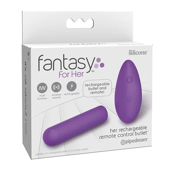 FANTASY FOR HER HER REMOTE CONTROL RECHARGEABLE BULLET
