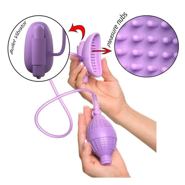 Fantasy For Her Silicone Sensual Vaginal Pump Her Pussy Pump Purple